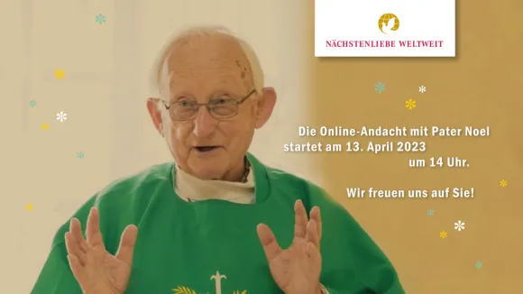 katholischer Segen von Pater Noel zu Ostern