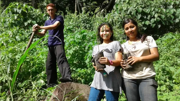 Naturschutz mit Kindern 