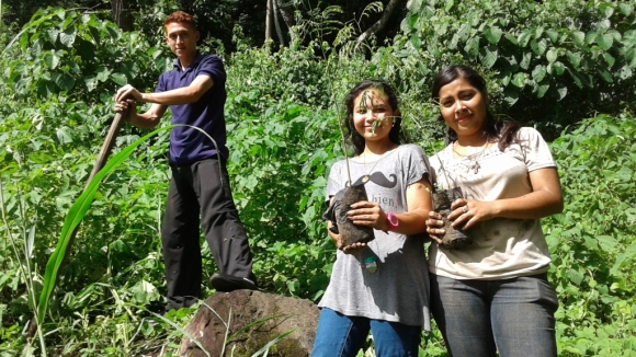 Naturschutz mit Kindern