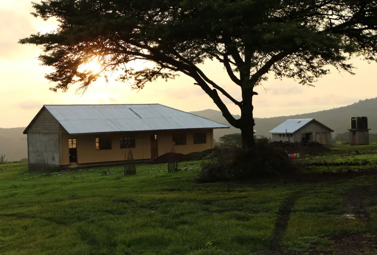  Eine Schule für gehörlose Kinder in Afrika