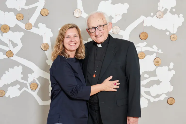 Pater Noel und Dorothea Schermer