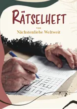 NLW-Rästelheft-Cover, Kinder Schule Afrika