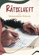 NLW-Rästelheft-Cover, Kinder Schule Afrika