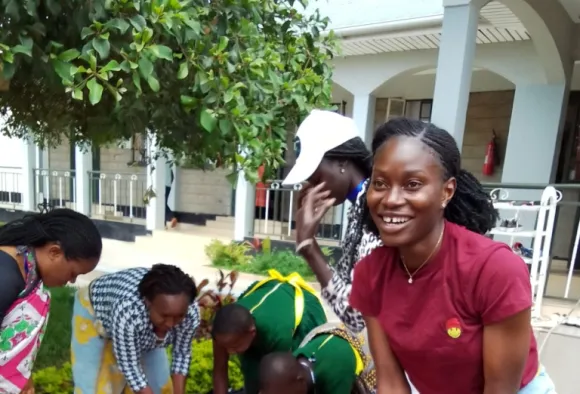 Ausbildung für junge Frauen in Afrika