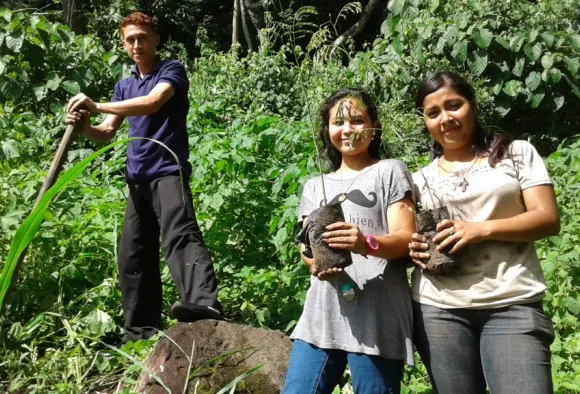 Naturschutz mit Kindern 